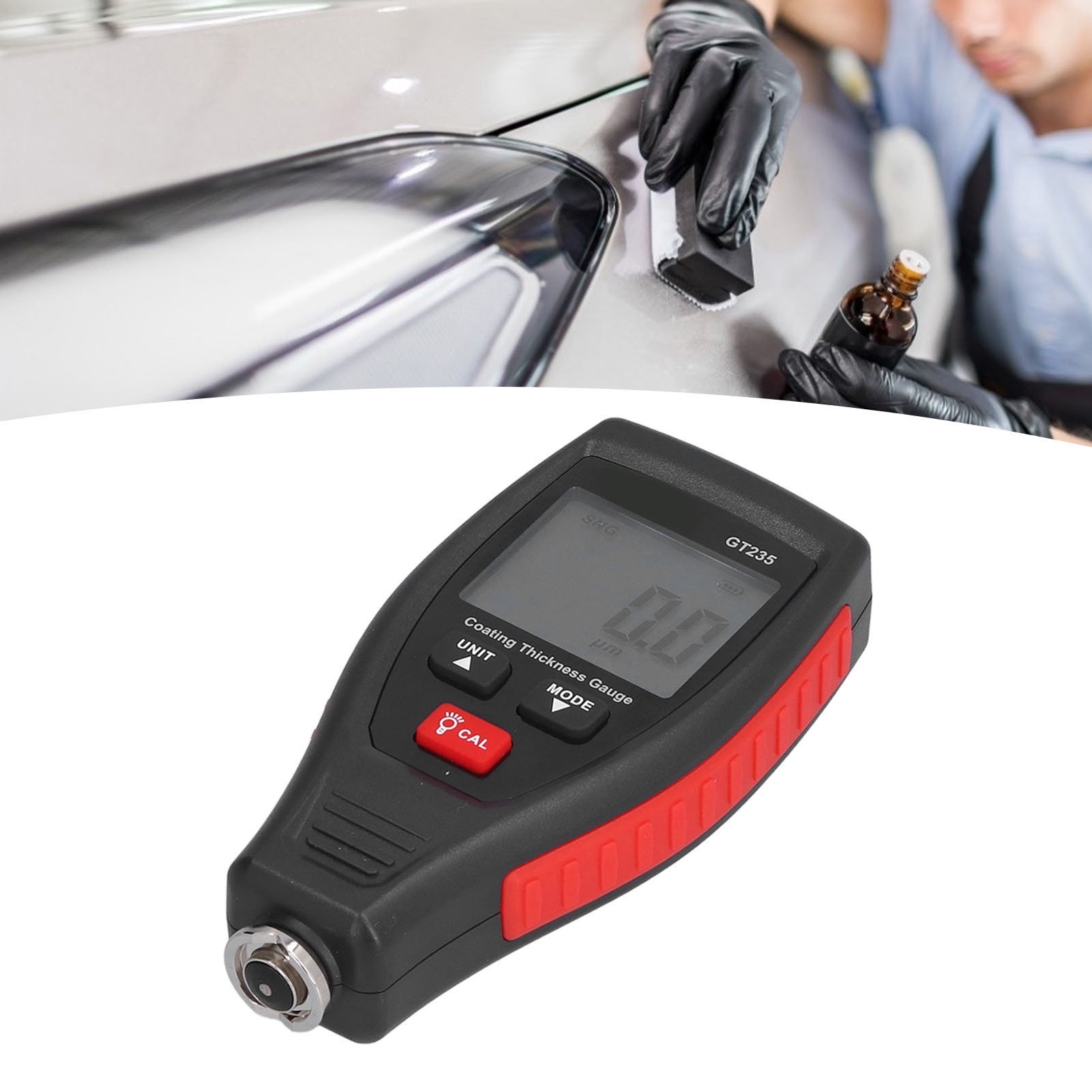 Gt235 Schichtdickenmessgerät Für Eisen Und Aluminium: Dieses Instrument Misst Die Dicke Der Lackschicht Auf Einer Lackierten Oberfläche.