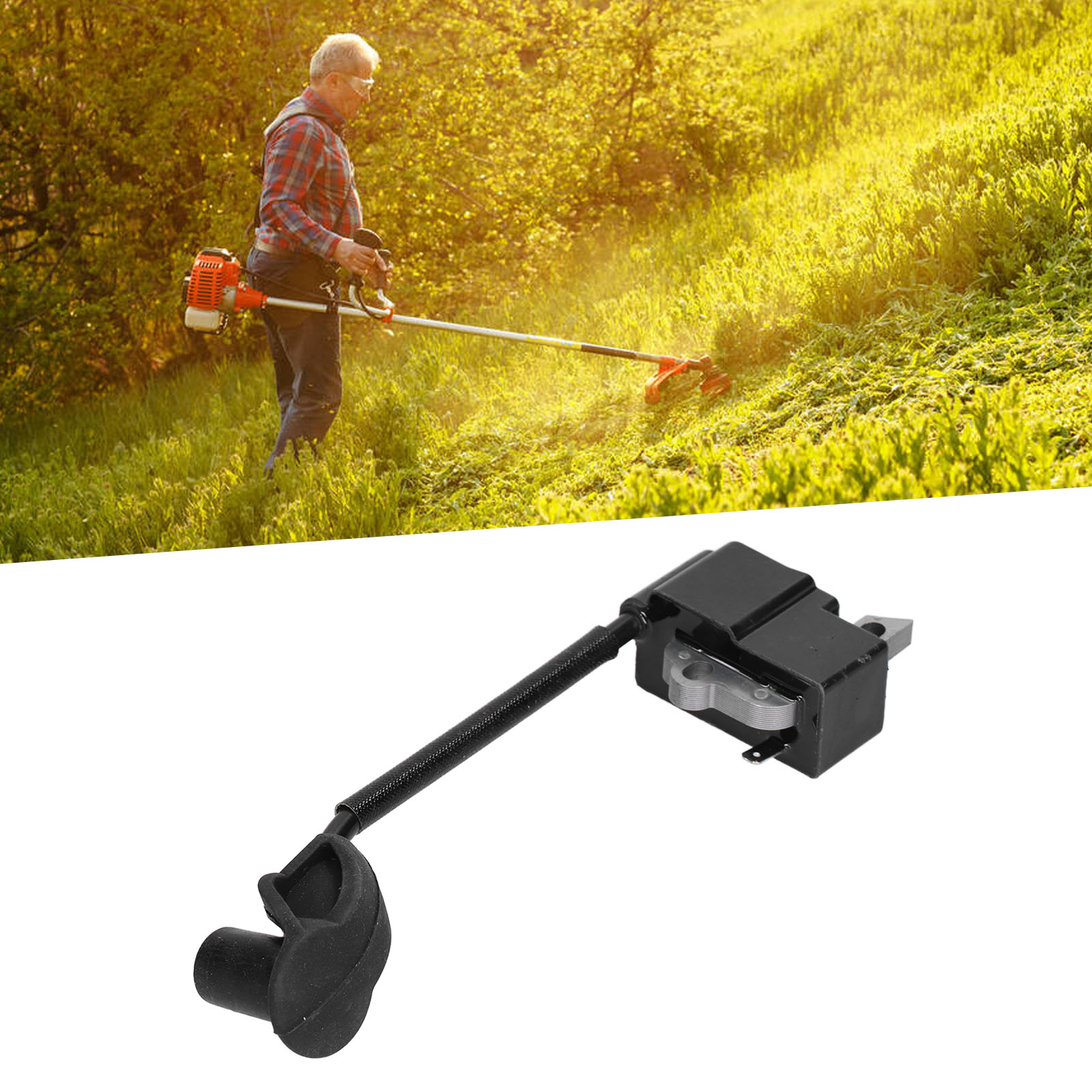 Zündspulenmodul Kompatibel Mit Den Freischneidern Stihl Fs90r, Fs110r, Fs110 Und Km110r.