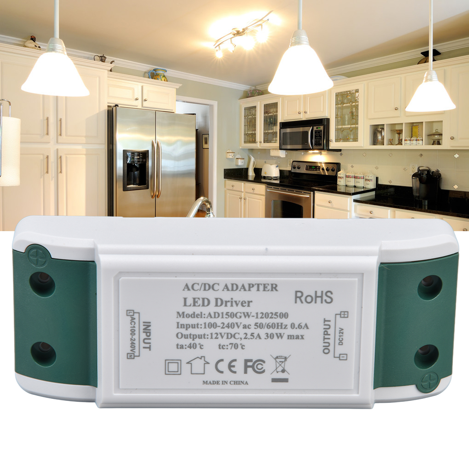 12-v-gleichstrom-led-netzteil, 30 W, 2,5 A, Konstantstrom-spannungsadapter, 12-v-led-treiber
