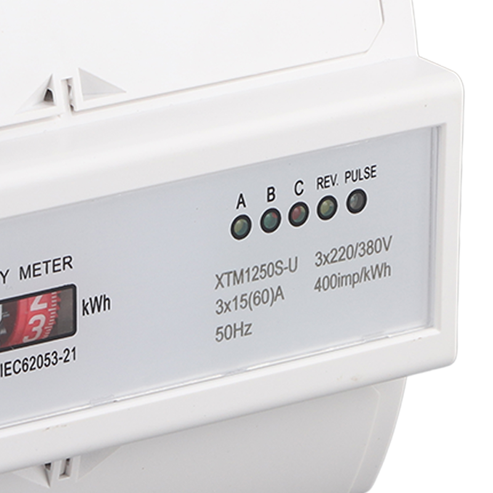 Dreiphasen-7p-7-schienen-zähler (3 X 220 Va) Xtm1250s-u