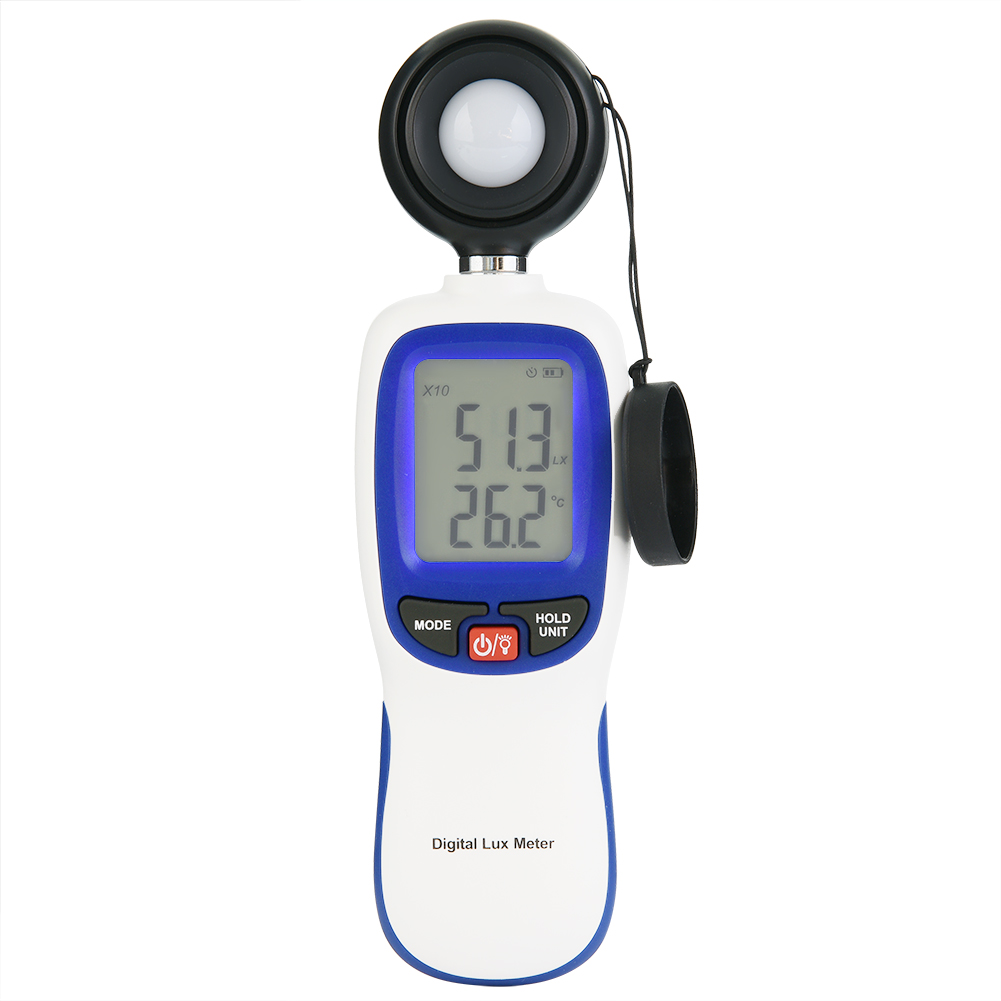 Wt81 Digitales Luxmeter, Tragbares Luxmeter Mit Digitalanzeige, Hochpräzises Tragbares Luxmeter