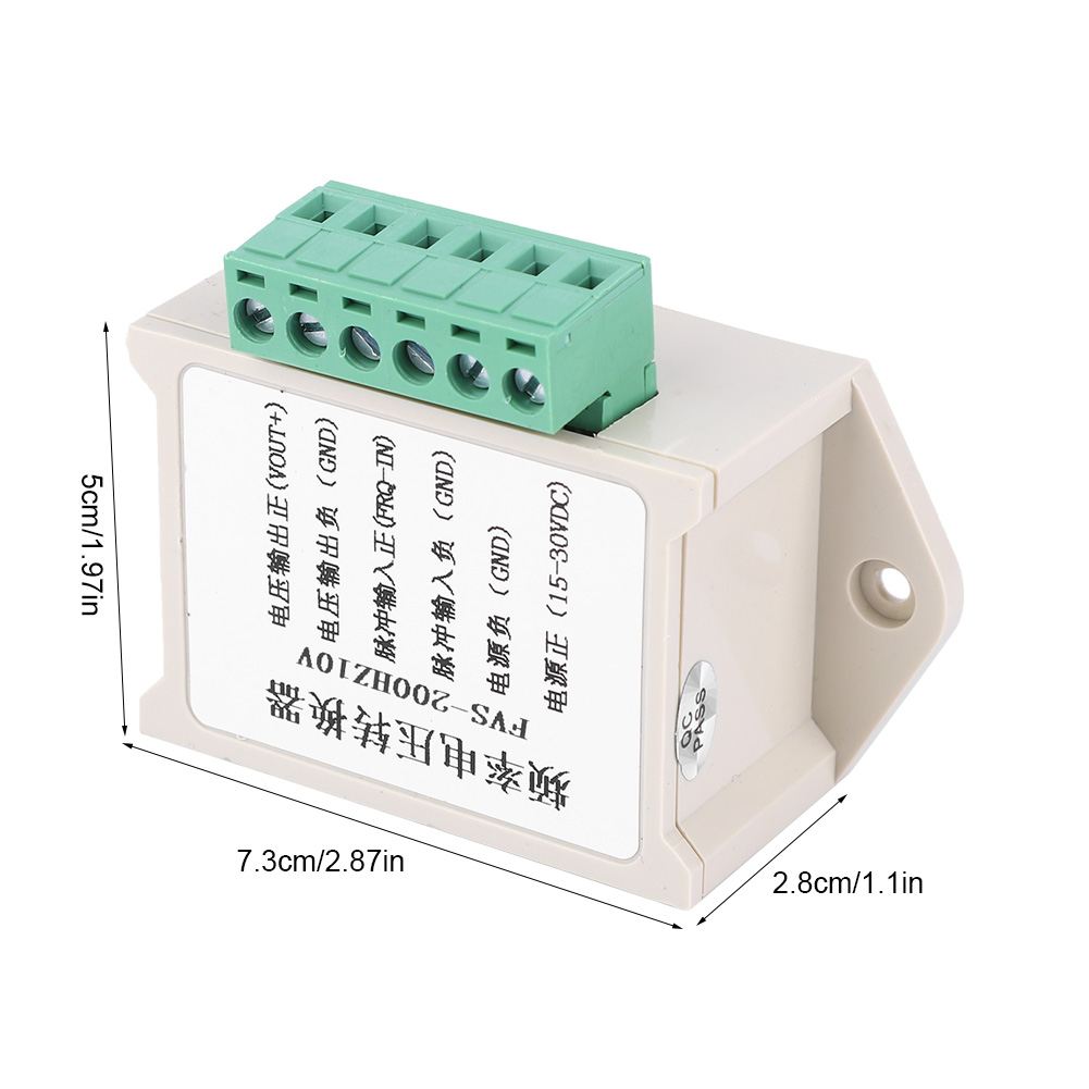 Fvs-200hz 5v/10v Frequenz-spannungs-wandlermodul Mit Gehäuse