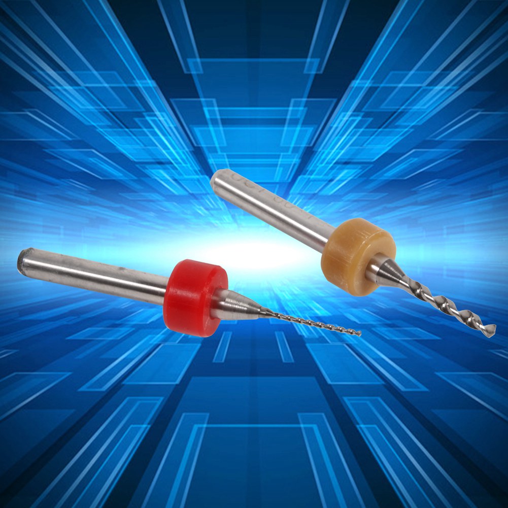 Leiterplattenbohrer, 10er-set, 0,6–1,5 Mm