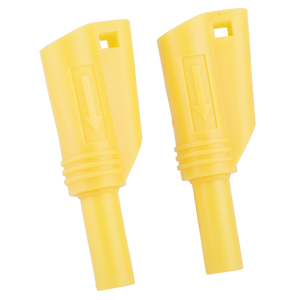 Hochwertiger 4-mm-multimeterstecker P3005, Zum Löten/montieren, Sicherer Bananenstecker, Lötfrei