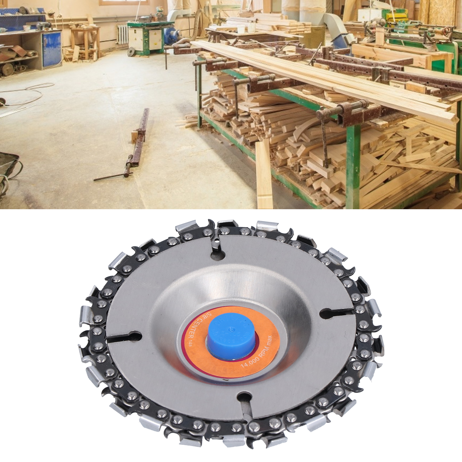 Kettenspule Für Winkelschleifer, Zubehör Für Elektrowerkzeuge, 10 Cm (4 Zoll) 22-zahn-kettenspule Für Winkelschleifer