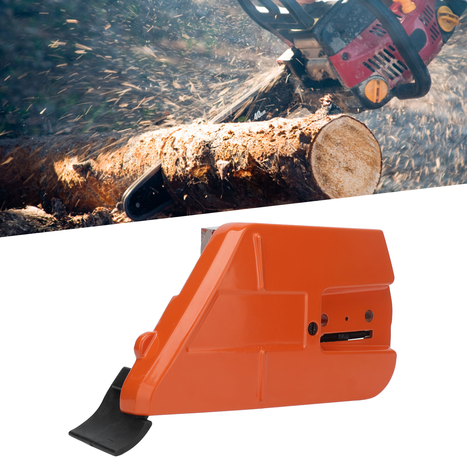 Geeignet Für Die Husqvarna 362 365 371 372 Kettensägen-späneschutzvorrichtung, Die Führungsplatten-seitenabdeckung Und Die Kettenrad-seitenabdeckung.