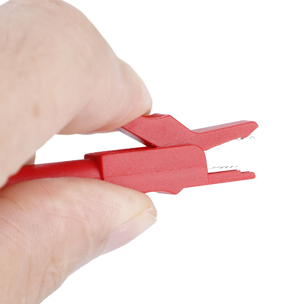 P1037 5 Stück 1 M 4 Mm Bananenstecker Auf Krokodilklemmen-testkabel Für Alligatorhauttests