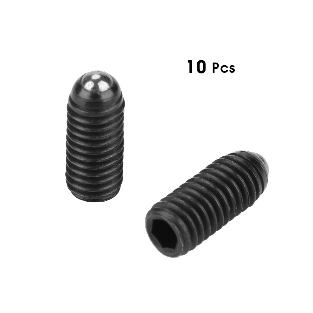 10 Kugelmuttern Aus Kohlenstoffstahl, Serie M5)