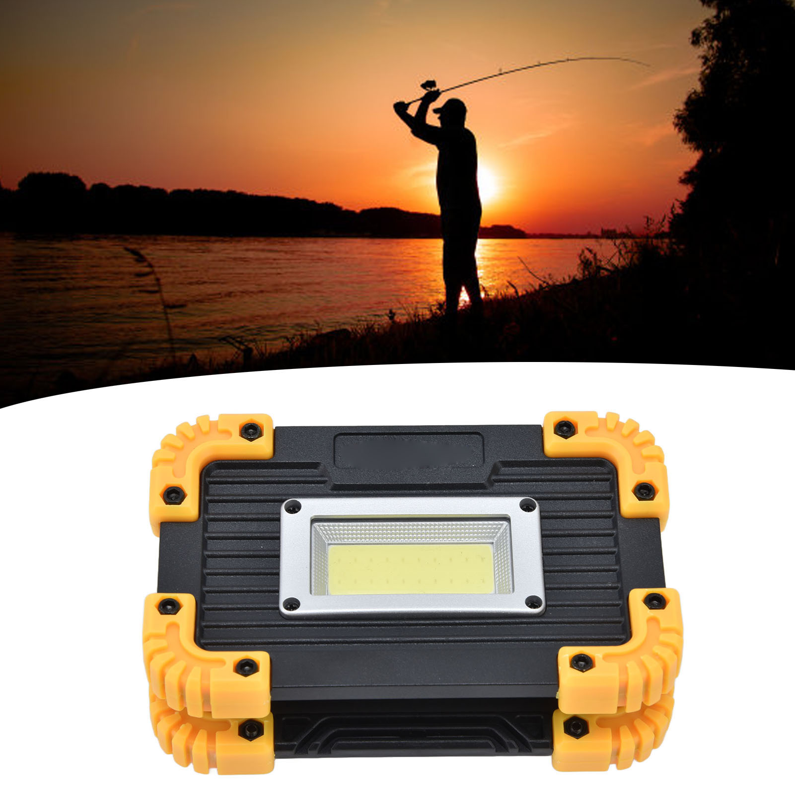 Mini-campinglampe, Multifunktionale Tragbare Zeltleuchte, Notfallscheinwerfer, Batterieloses Cob-modell
