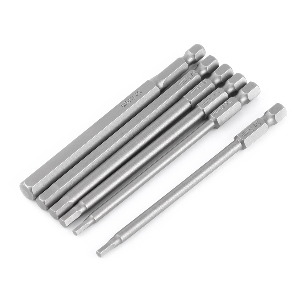 6-teiliges Sechskant-schraubendreher-set, 100 Mm Lang