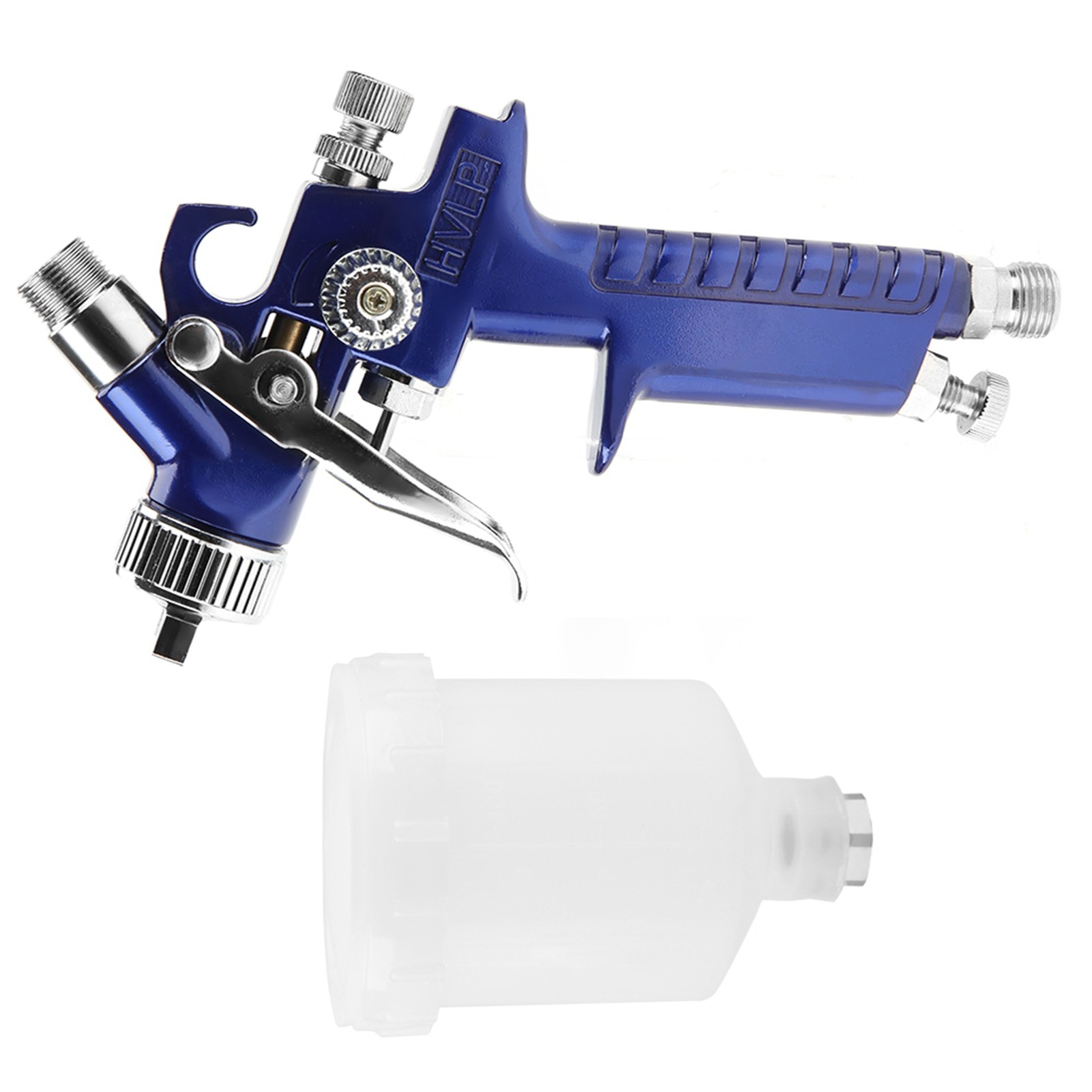 H-2000a Pneumatische Farbspritzpistole/grundierungsspritzpistole, 1,0 Mm Düse, 125 Ml Fassungsvermögen