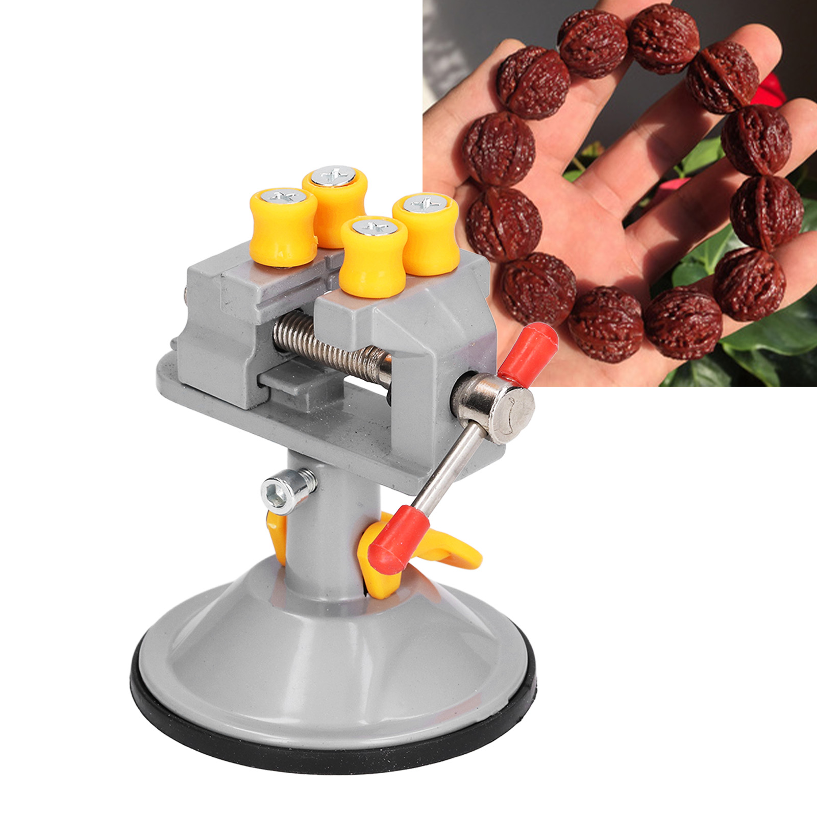 Mini-saugschraubstock, Um 360 Grad Drehbarer Mini-schraubstock, Mini-steckschlüssel