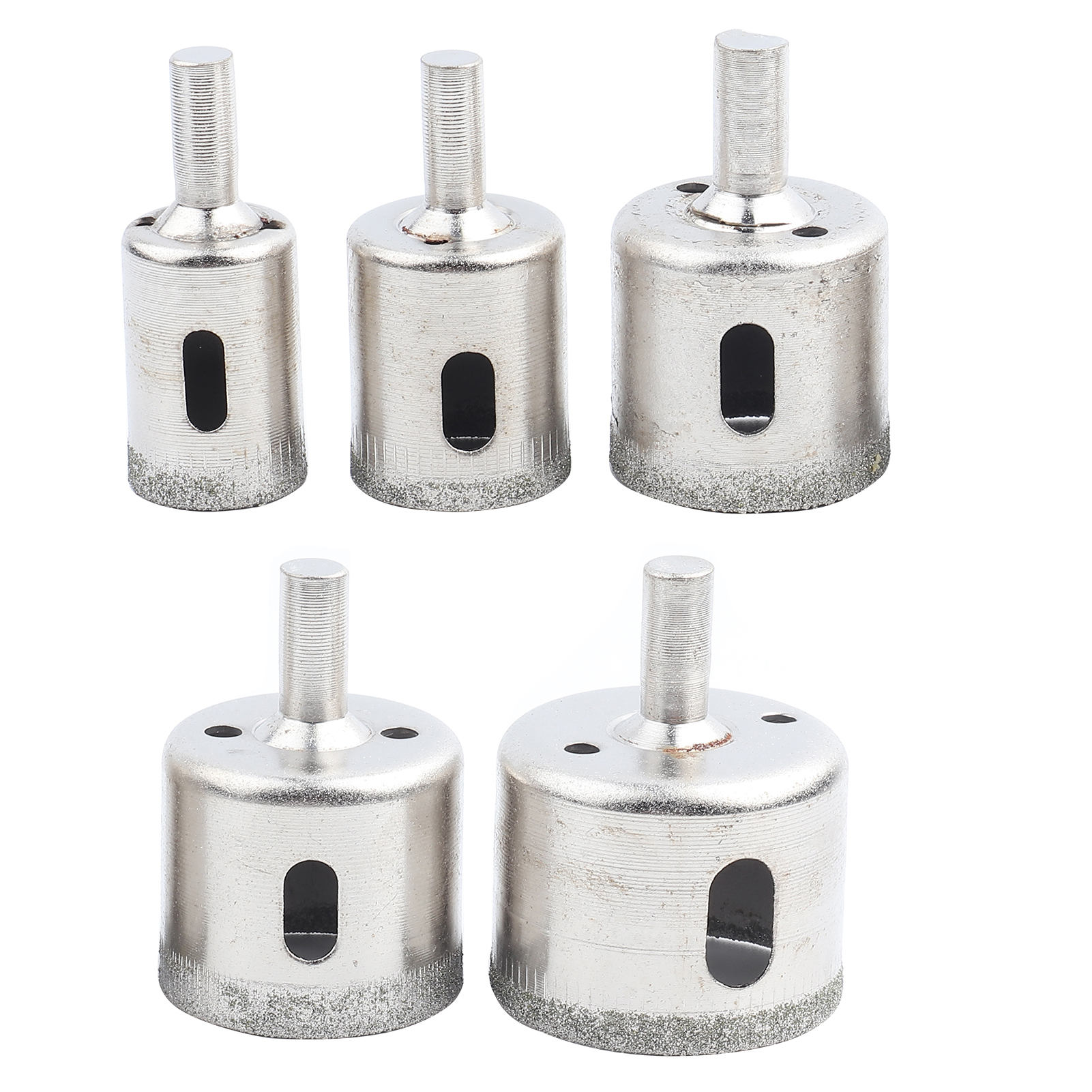 Ein Set Aus 5 Glasschneidern (20 Mm/25 Mm/32 Mm/35 Mm/38 Mm)