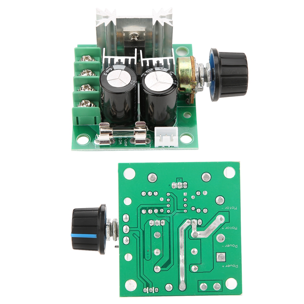 Drehzahlregelmodul Mit Stufenloser Steuerung Für Gleichstrommotoren (pwm), Pumpen, 12–40 V, 10 A, Hoher Wirkungsgrad