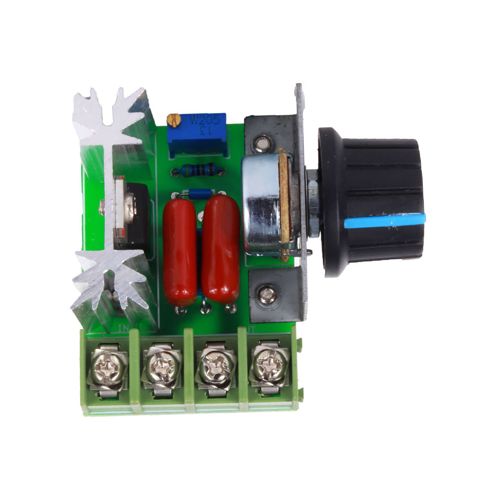 Elektronischer Hochleistungs-spannungsregler Mit Variabler Strom-, Drehzahl- Und Temperaturregelung, 2000 W, 25 A