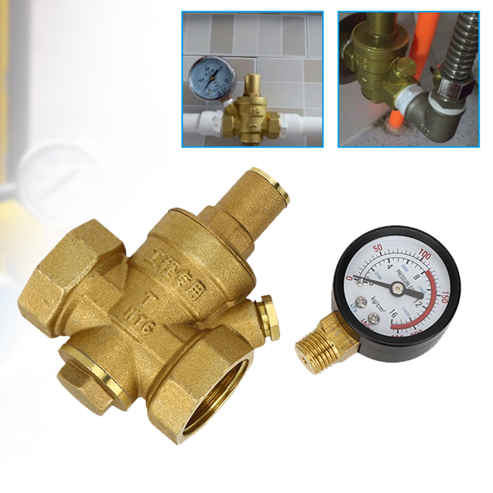 Verstellbarer Tisch Für Dn25 Messing-druckminderventil