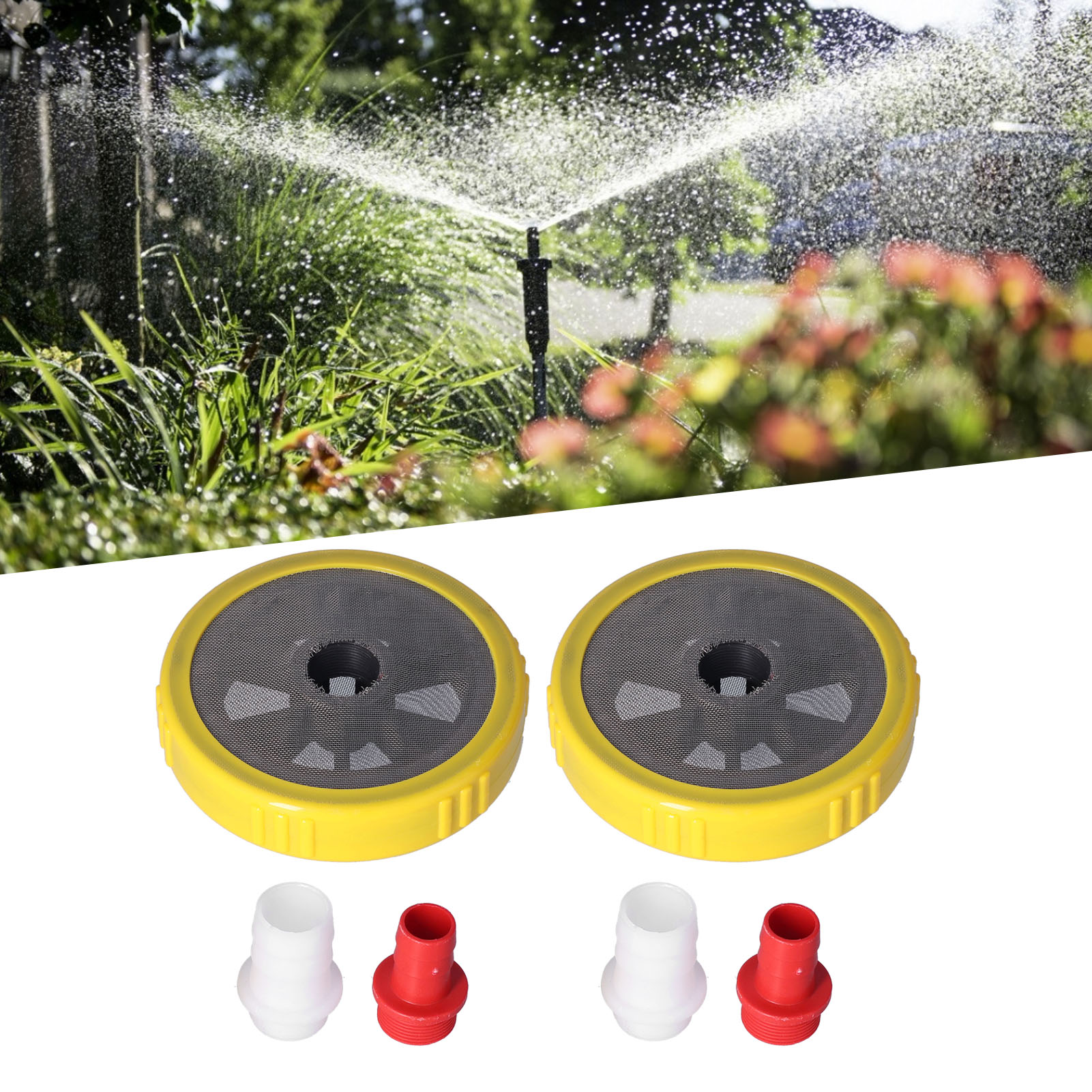 2 Sets/zu Verkaufen: Landwirtschaftliche Kolbenpumpe, Hochdruckreiniger Mit 4/6-punkt-saugschlauch, Wasserabsaugschlauch, 304 Edelstahlfilter.