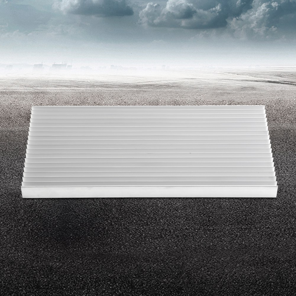 Aluminium-profil-kühlkörper Für Hochleistungs-leds, 300 X 140 X 20 Mm