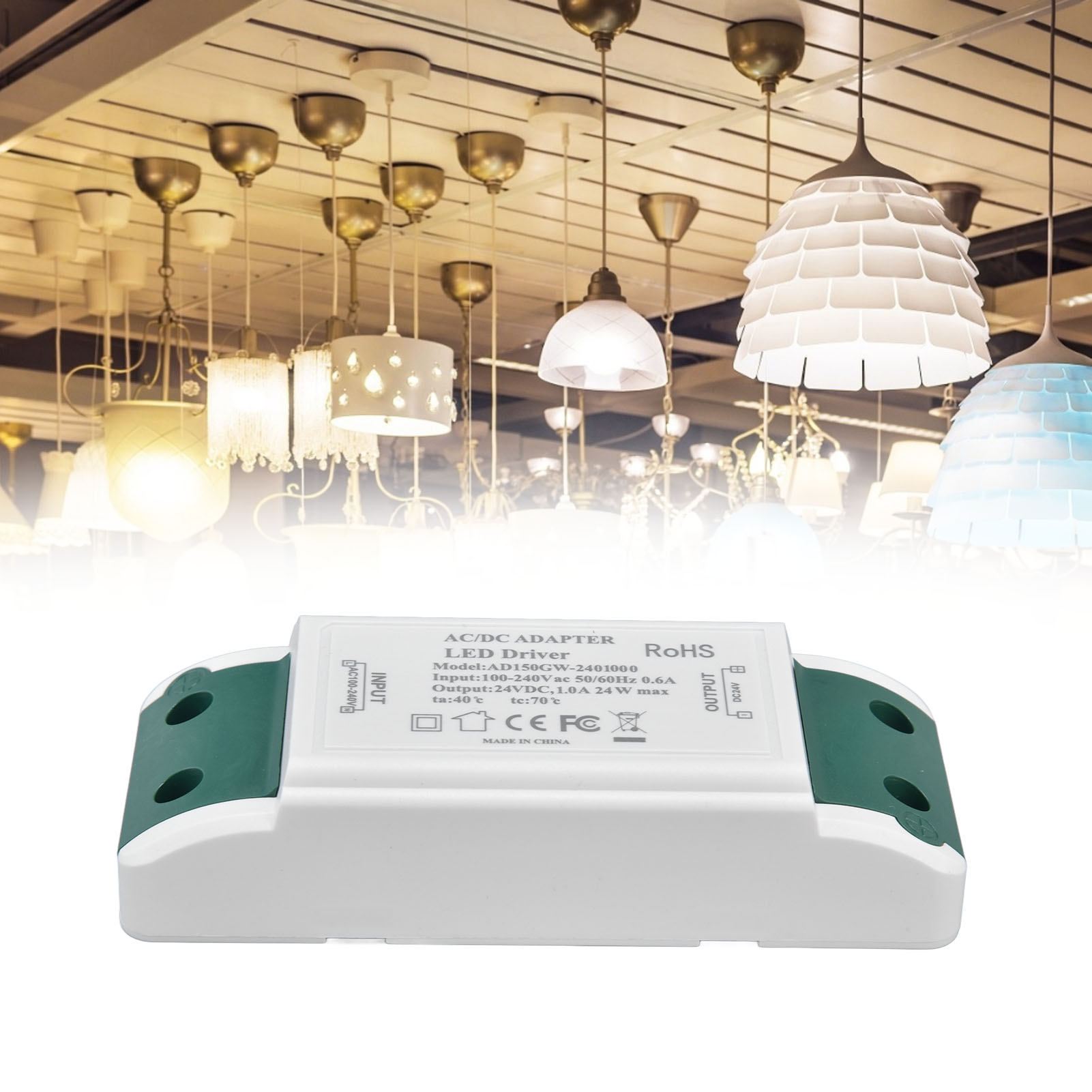 24v Dc, 1a, 24w Led-transformator 24v Konstantstrom-led-treiber.