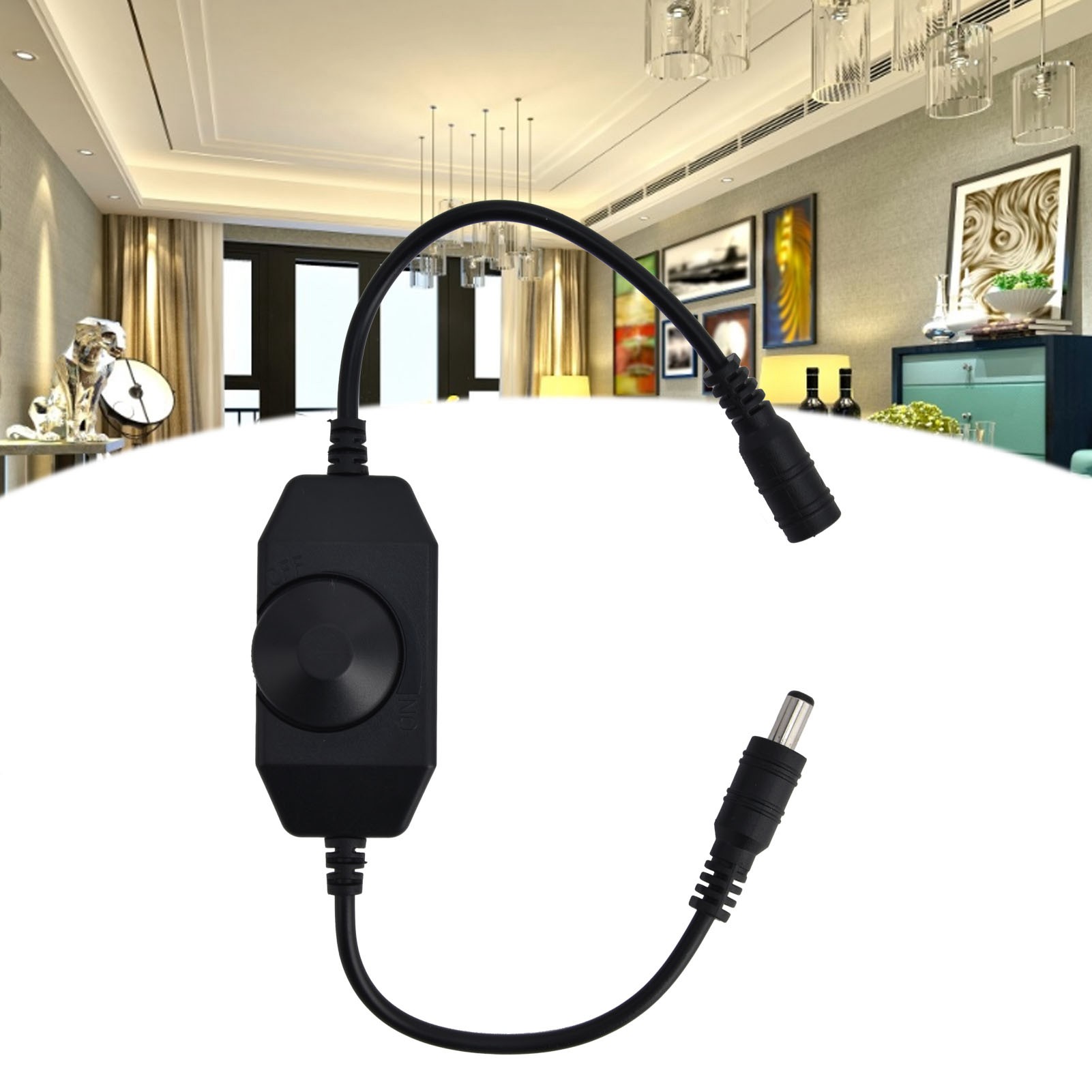 Drehdimmer Für Leds, Dimmer Für Led-streifen, 12v-dimmer Für Led-leisten, Dimmer Für Led-lichterketten 3528/5050