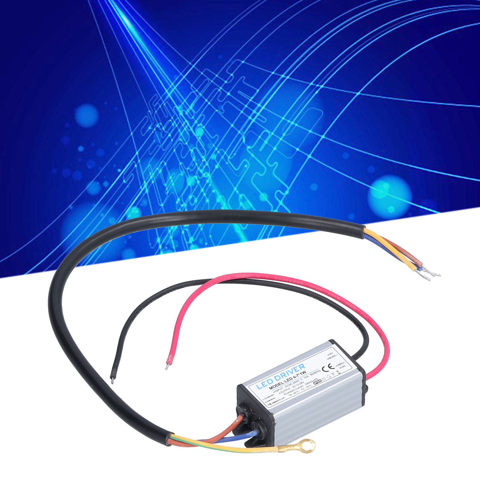 Led-treiber, Leistungstransformator Für Beleuchtung Ac95-265v/dc12-26v Konstantspannung 300ma, Diy-anschluss Für Leistungstreiber.