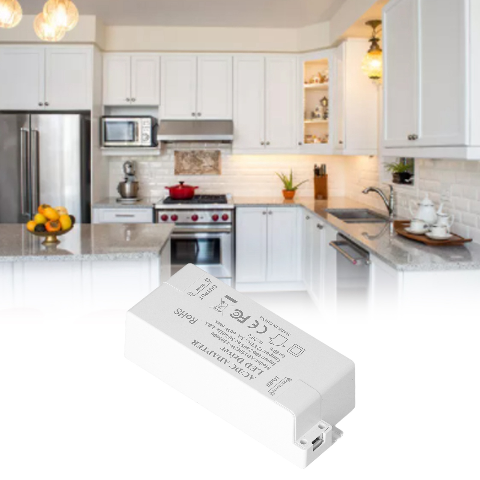 12v Dc 5a 60w Led-treiber-transformator, 100-240v Ac Netzteil Für Diy-beleuchtung