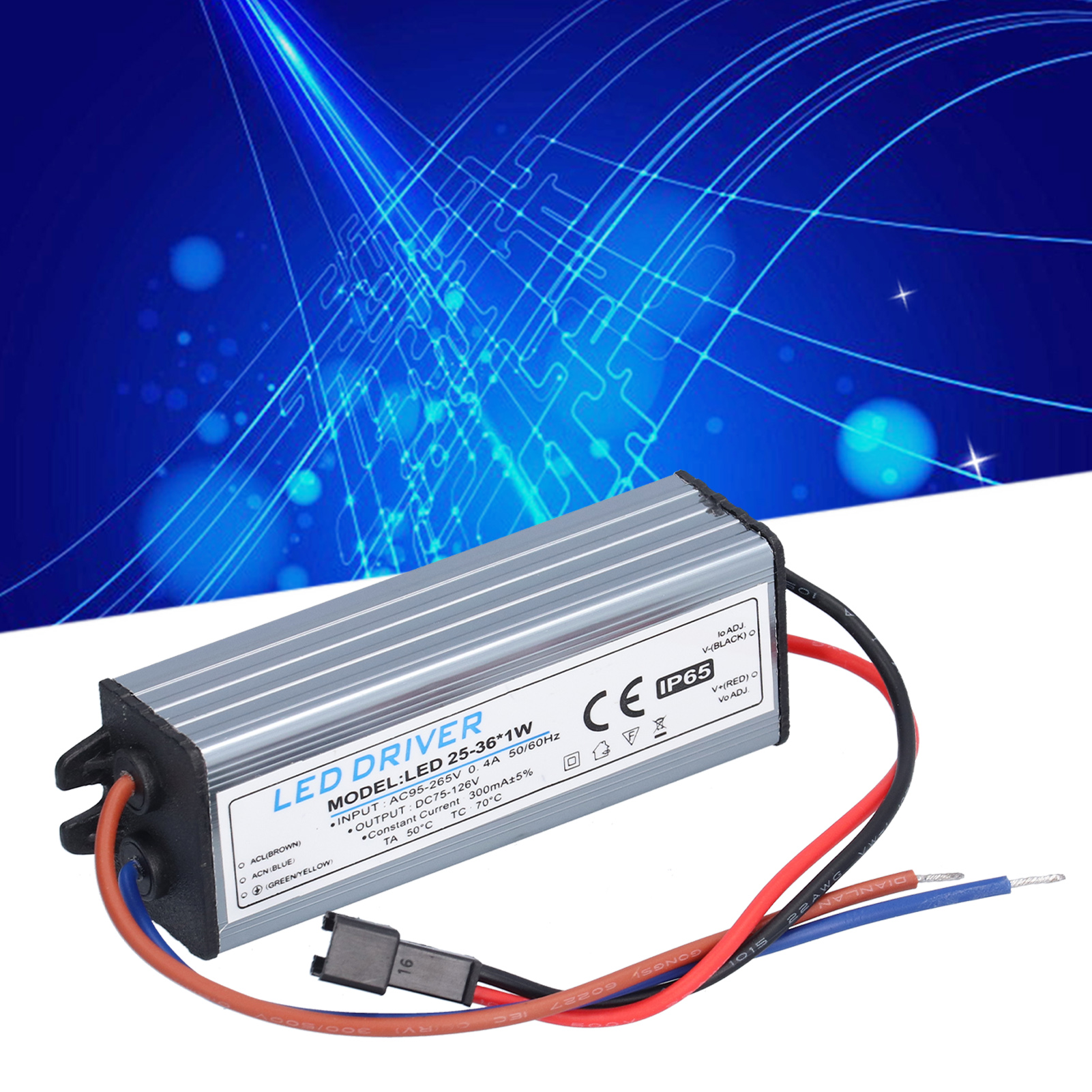 Leistungstransformator Für Led-beleuchtung, Ac95-265v/dc75-126v Konstantspannung 300ma, Diy-anschluss Für Netzteil.