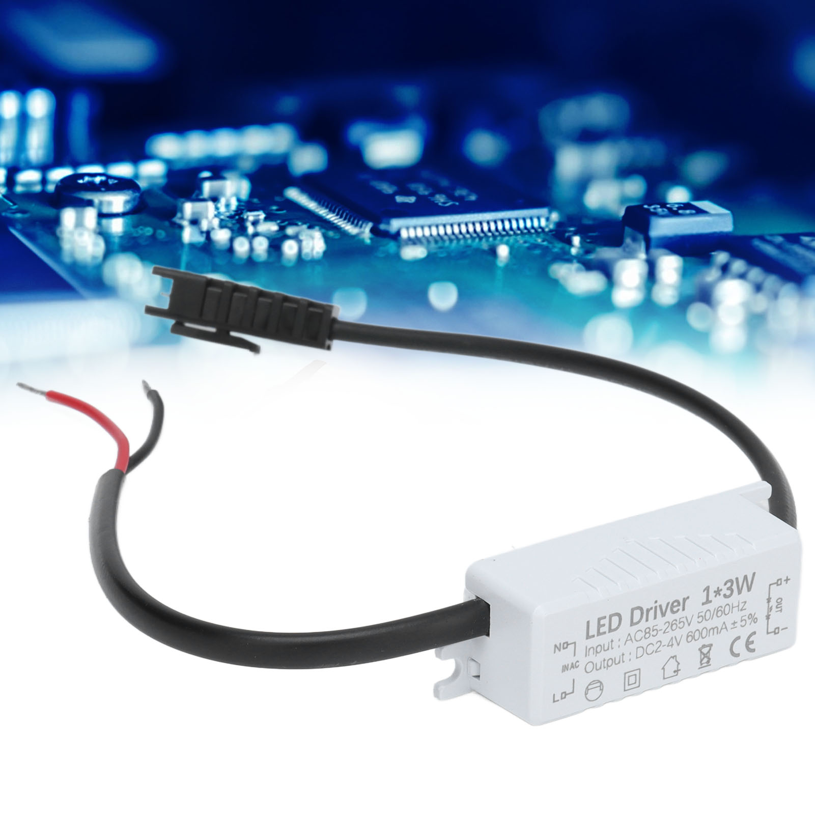 600ma Konstantstrom-led-treiber, Ac85-265v Eingang, 2-4v Dc Ausgang, Leistungstreiberanschluss, Transformator Für Led-lampe.