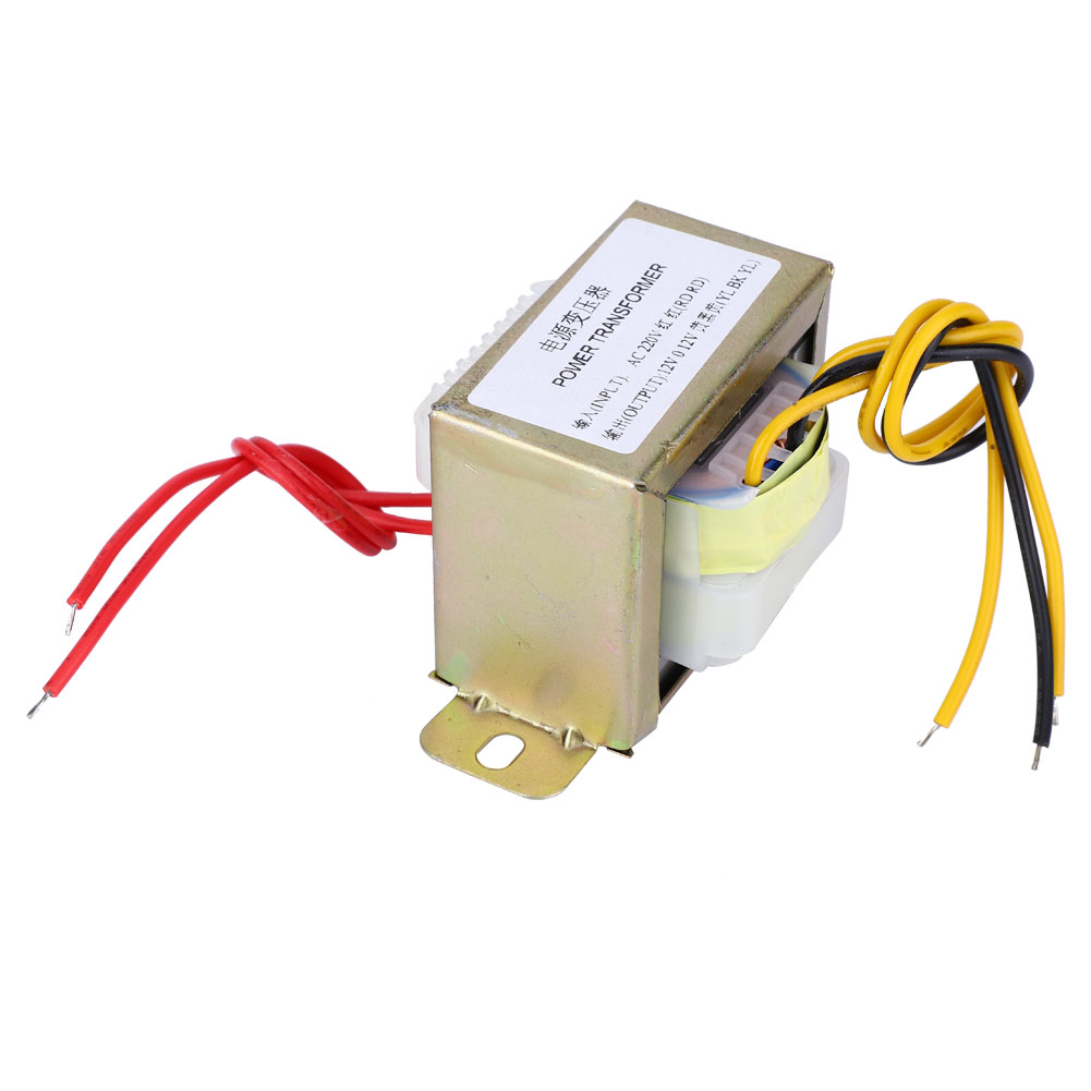 12v 30w Doppel-leistungstransformator Aus Reinem Kupfer Für 2.1-verstärkerplatine, Tda2030 7297 Transformator, Mit 94...