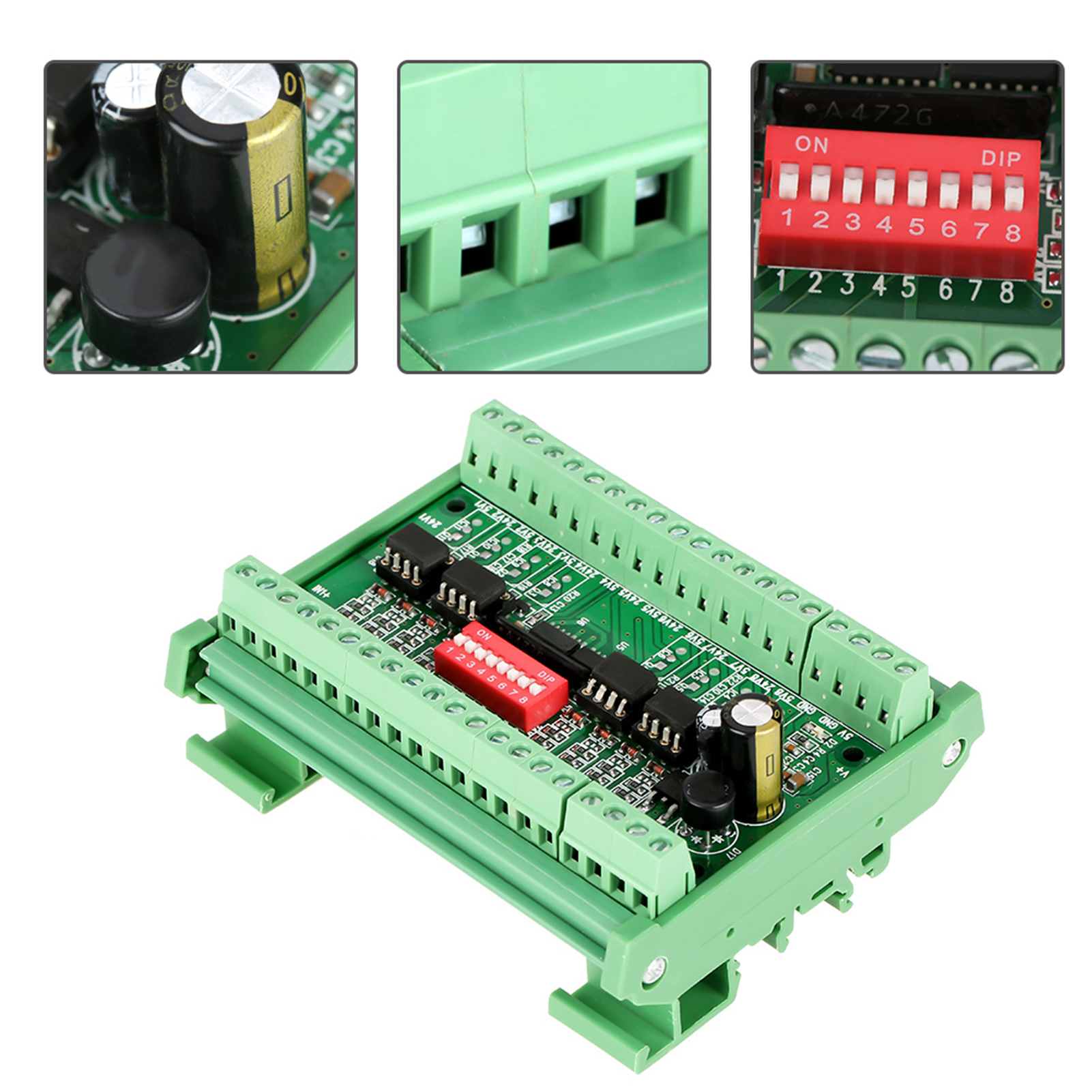 8-kanal-pegelwandlermodul 8-5v/24v-d