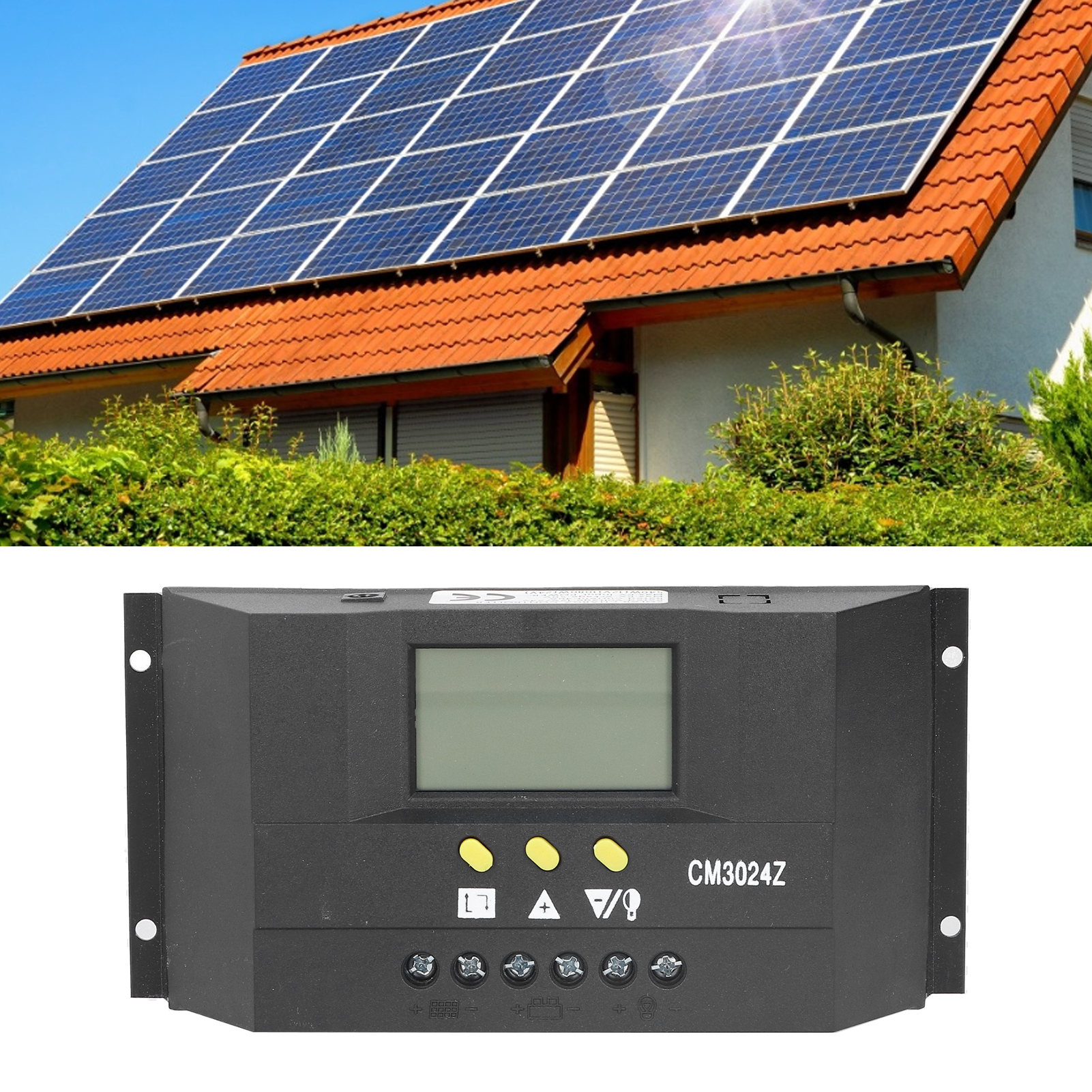 Intelligenter Solarlade-/entladeregler Für Photovoltaik-anlagen, Pwm 12 V/24 V, 40 A