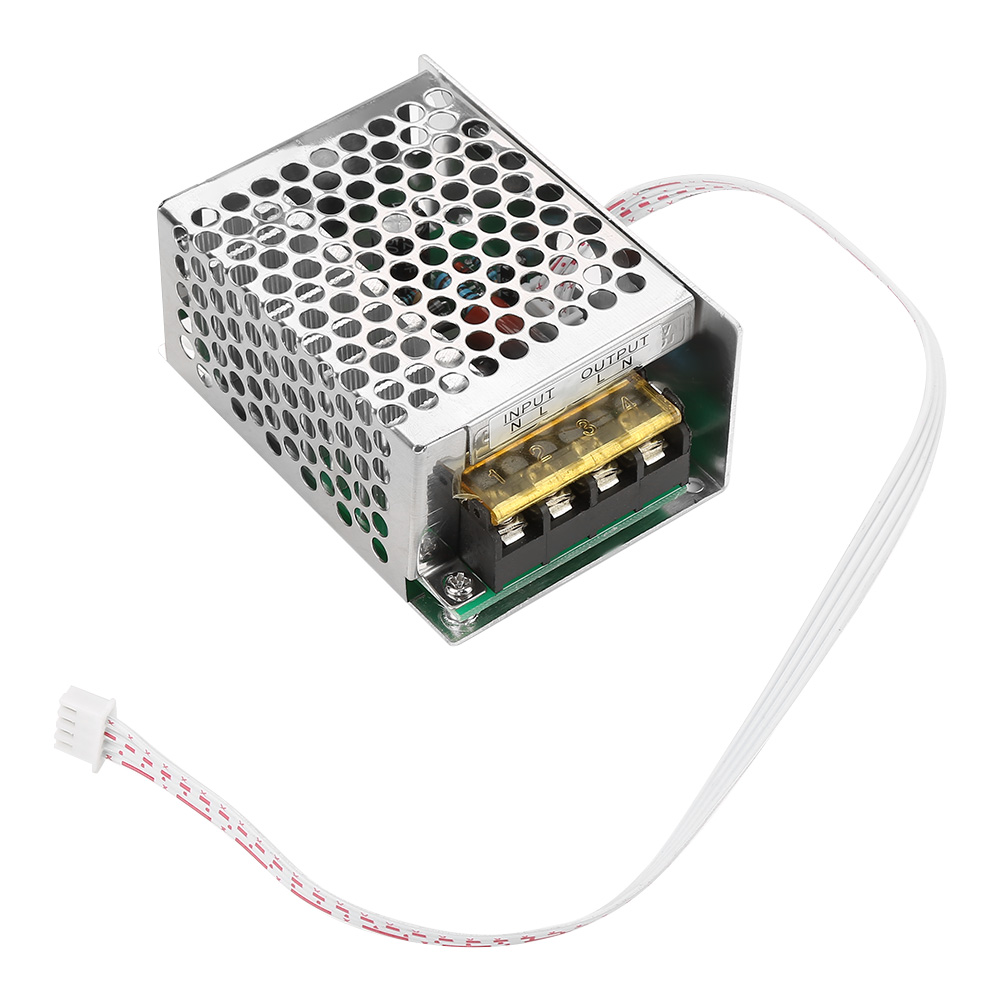 Elektronischer 4000-w-digitalspannungsregler Mit Hoher Leistung, Scr, Digitaler Steuerung, Dimmfunktion, Drehzahlregelung Und Temperaturregelung.