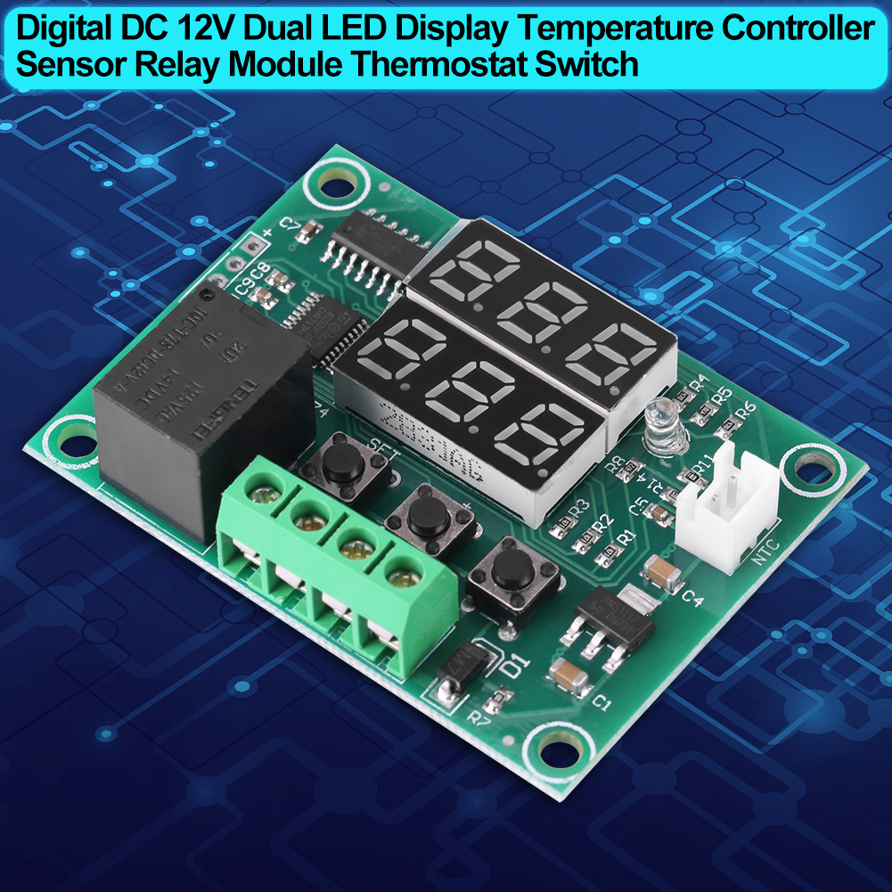 Xh-w1219 Digitaler Temperaturregler Mit Zwei Displays