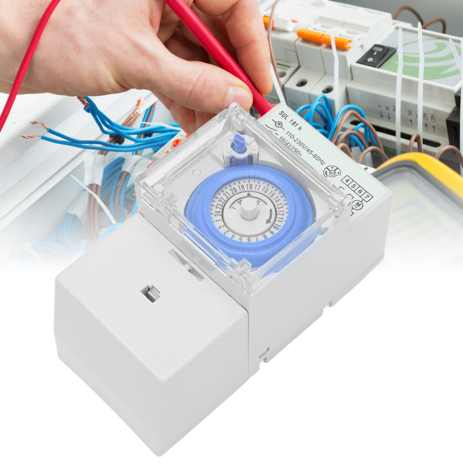 Mechanischer Timer 110–230 V, 15 Minuten, Sul181h