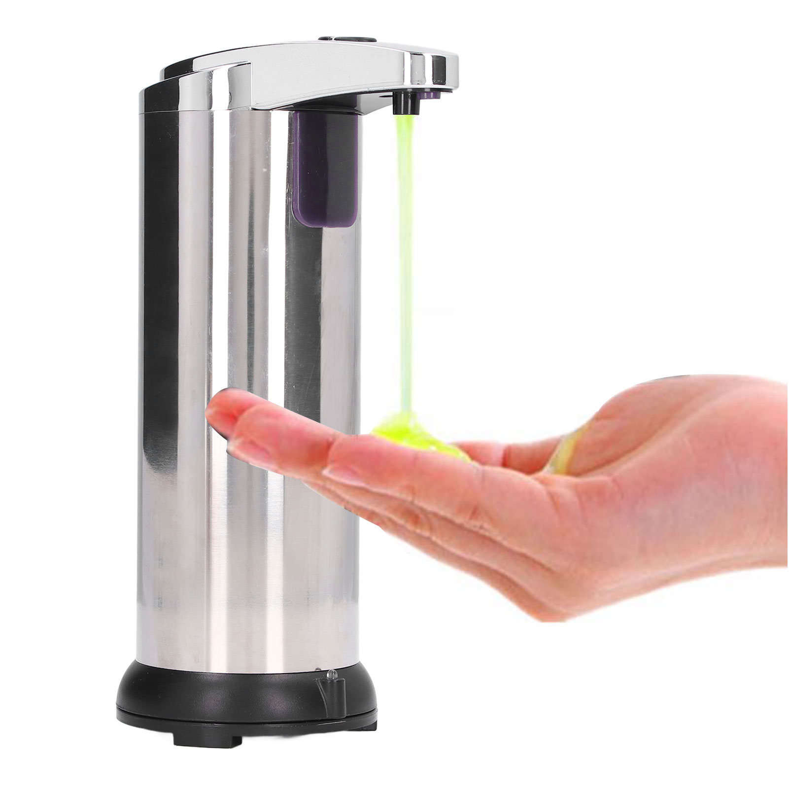 Automatischer Seifenspender Mit Infrarotsensor, 250 Ml, Lieferung Ohne Batterien.