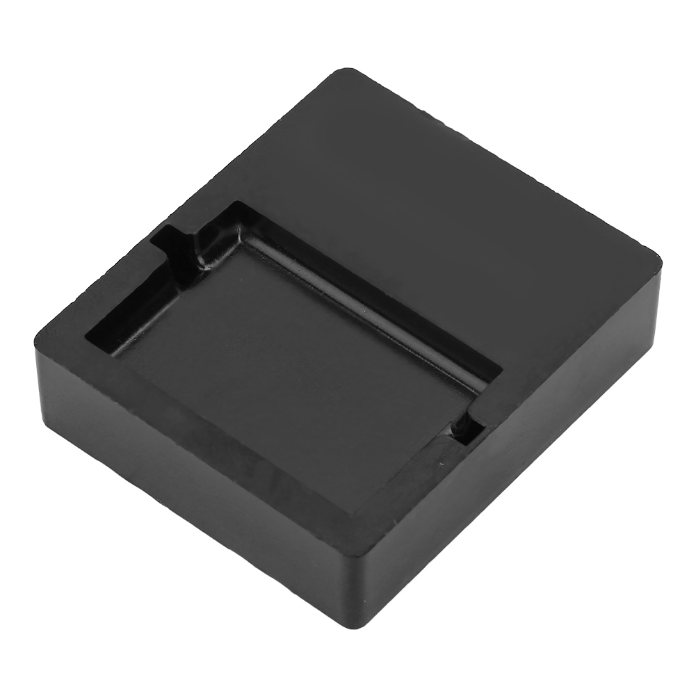 Miniatur-lötkolbenständer, Einfacher Ständer Für Mini-elektrolötkolben, Hitzebeständiger Bakelit-lötkolbenständer Bis 600 Grad Mit Schwamm.