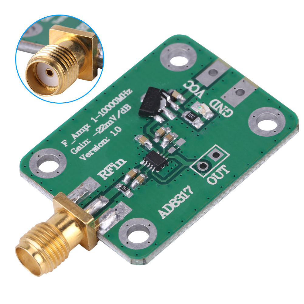 Ad8317 Logarithmischer Hf-detektor, Wattmeter 1 Mhz - 10.000 Mhz