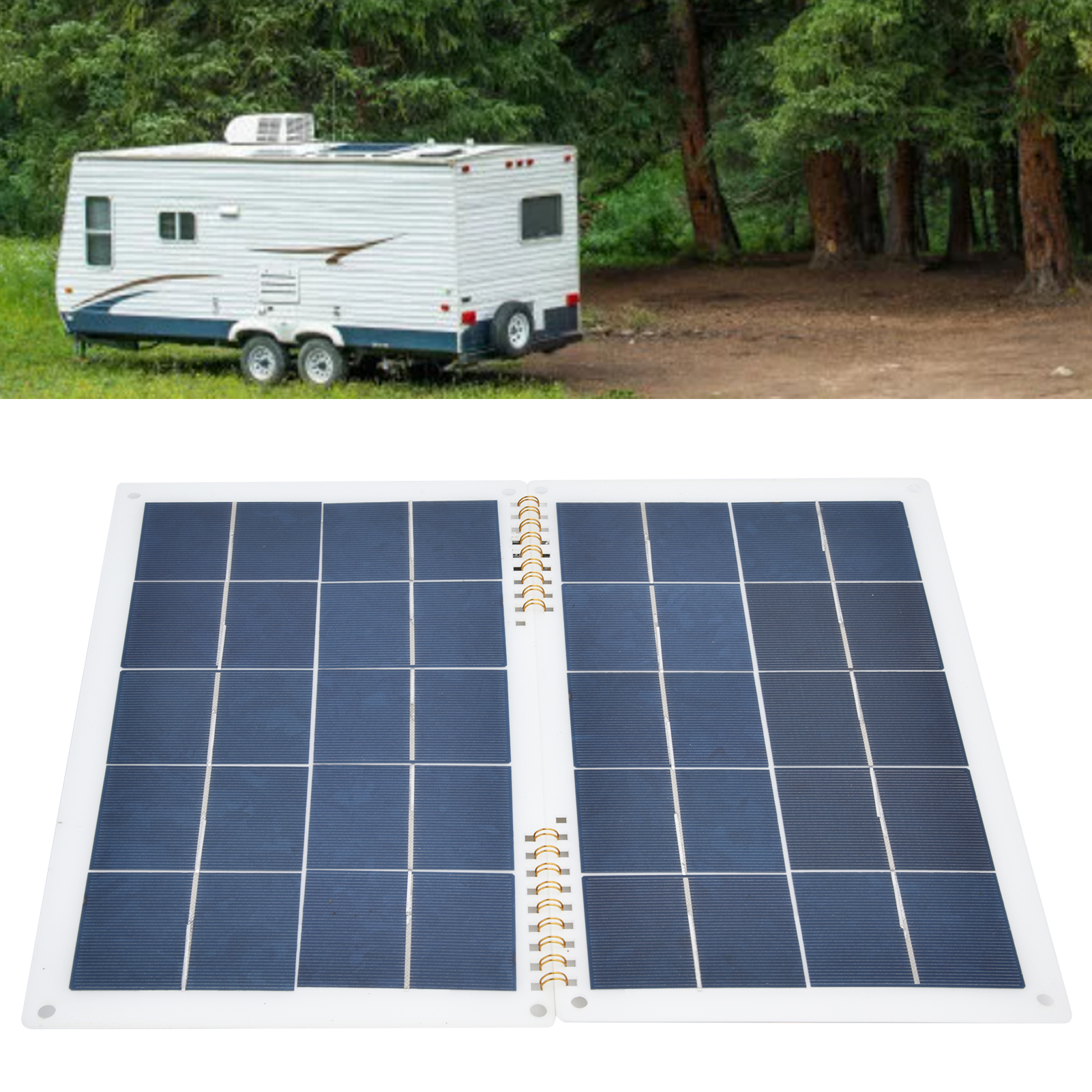 Notlade- Und Stromerzeugungsset Mit 20-w-photovoltaik-solarpanel Für Wohnmobile Und Boote (20 % Rabatt)