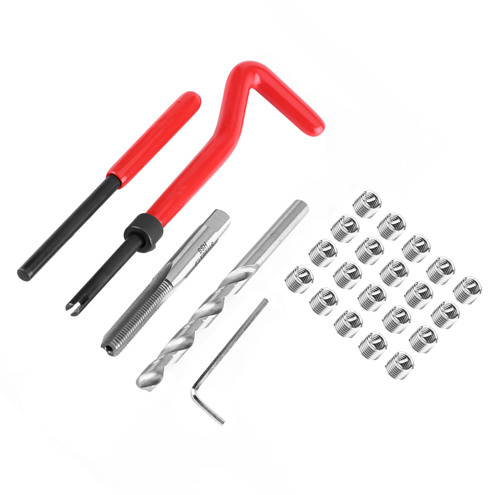 Satz Mit 25 Gewindereparaturwerkzeugen, M6 X 1,0 X 8,0 Mm