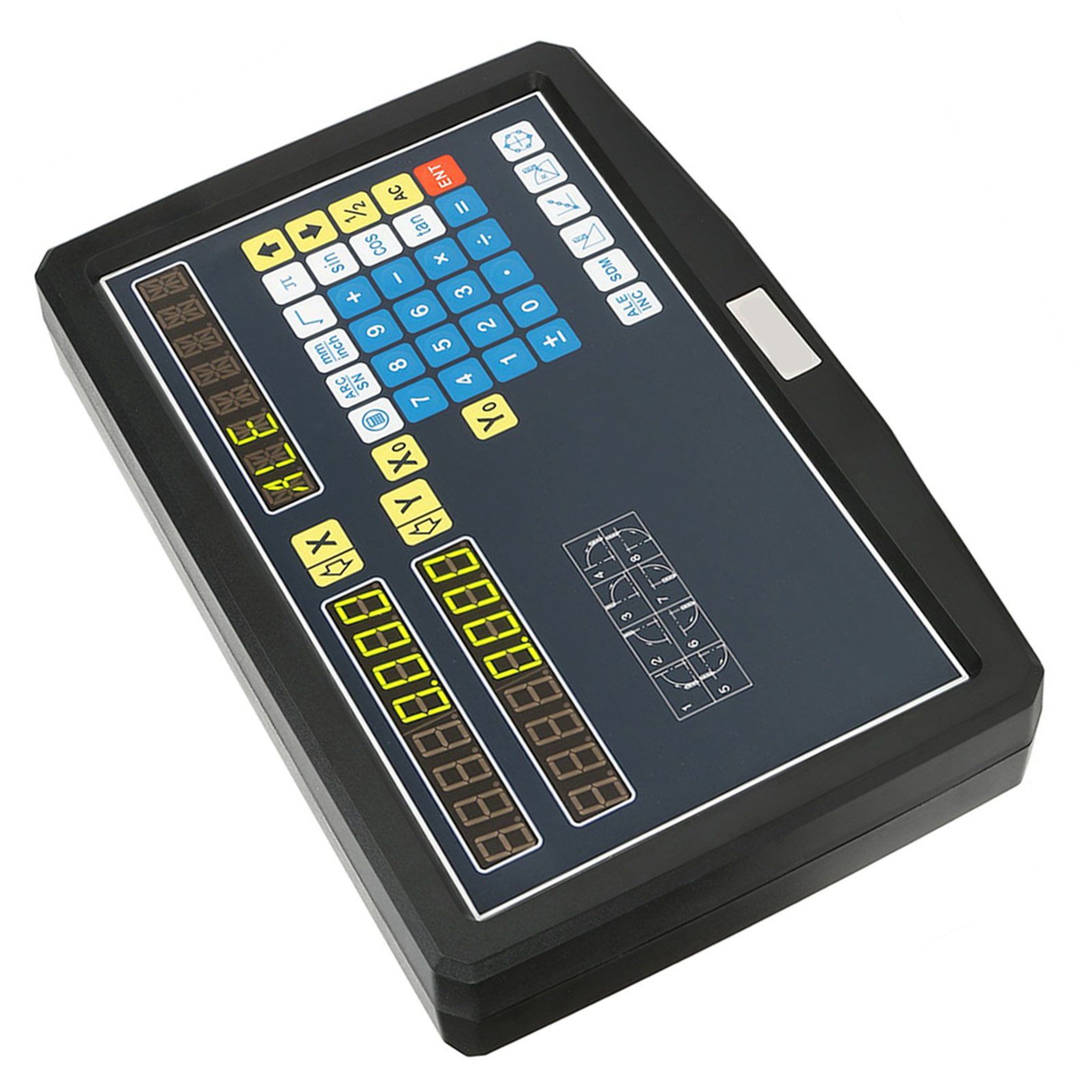 Jcs900-2ae Digitale Graduierungslineal-anzeigeeinheit, Spannung 110-240v, Europäischer Standardstecker, Zubehör In Zufälliger Farbe.