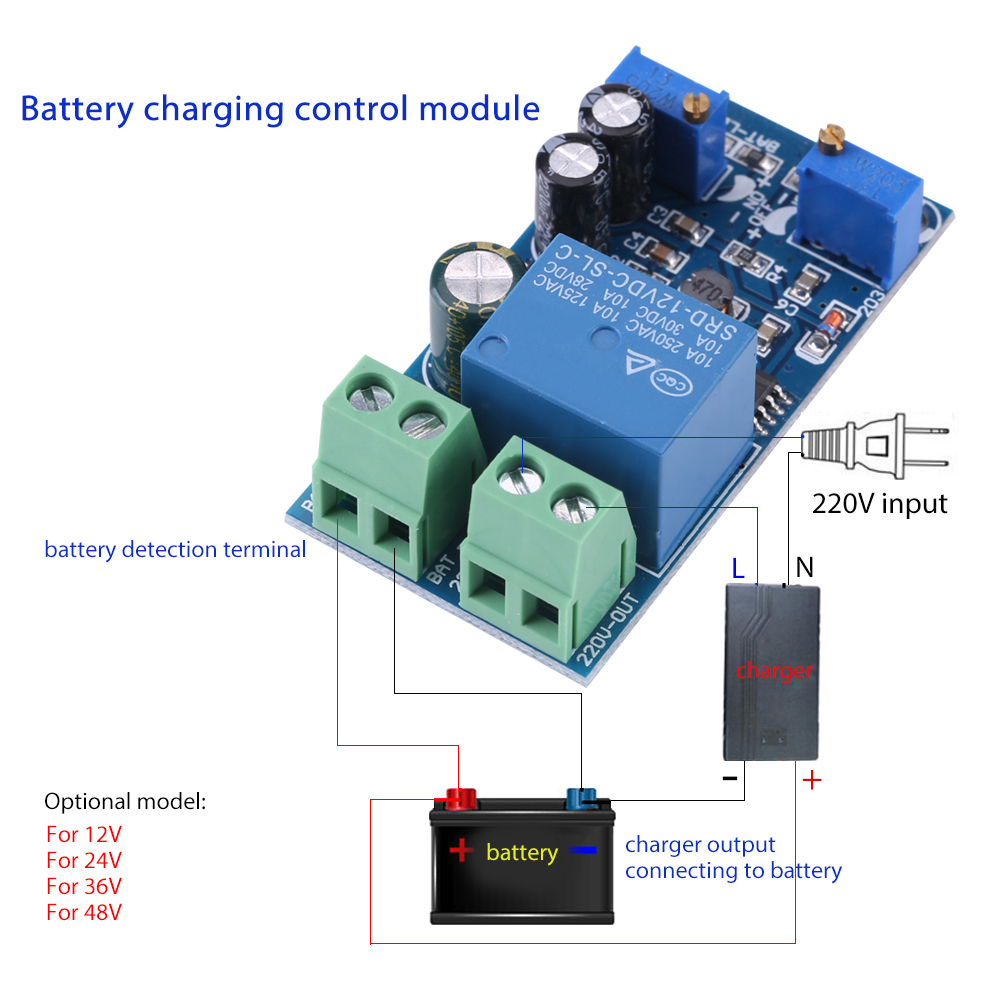 Batterieladesteuermodul