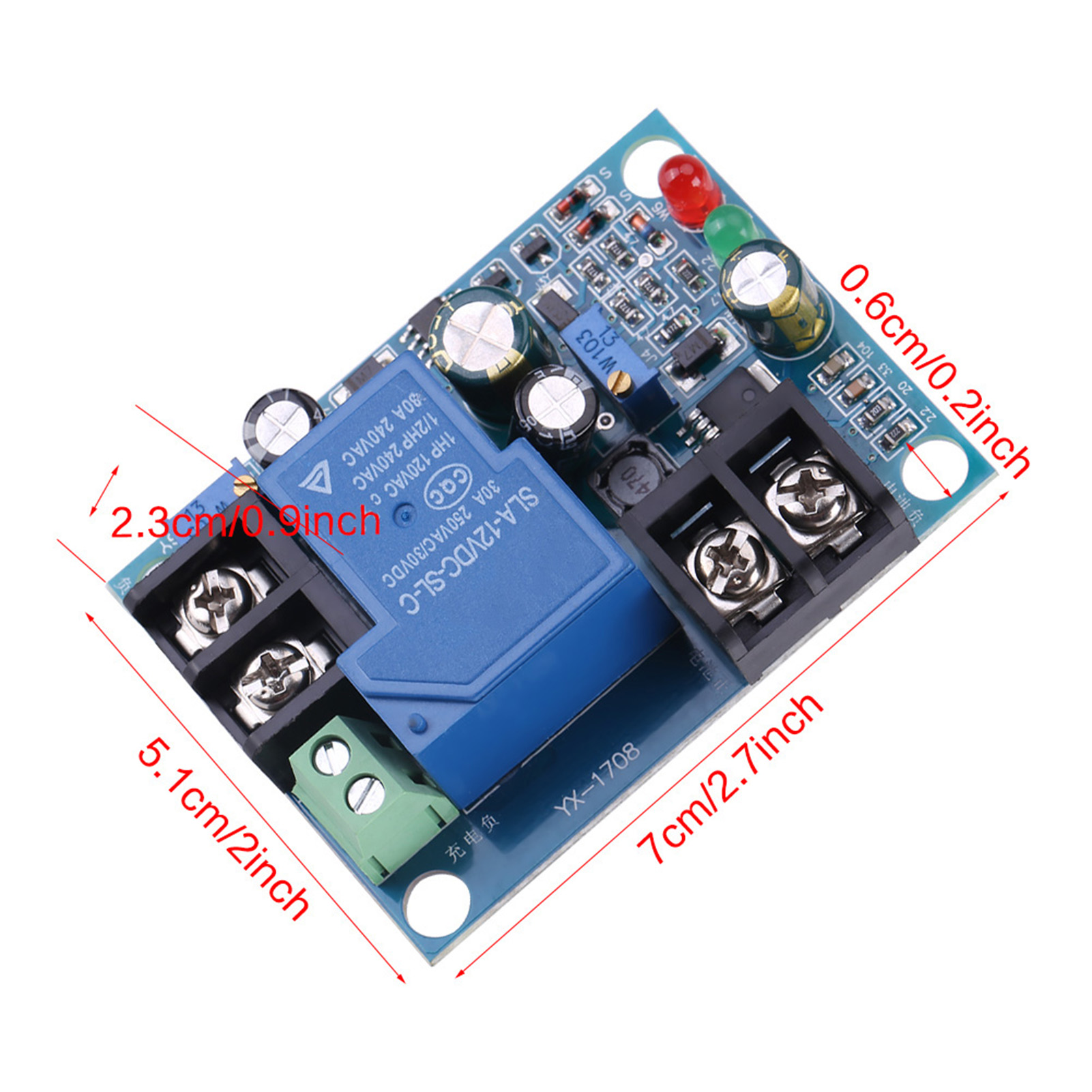 Yx1708 30a Batterie-unterspannungs-ladekontrollmodul