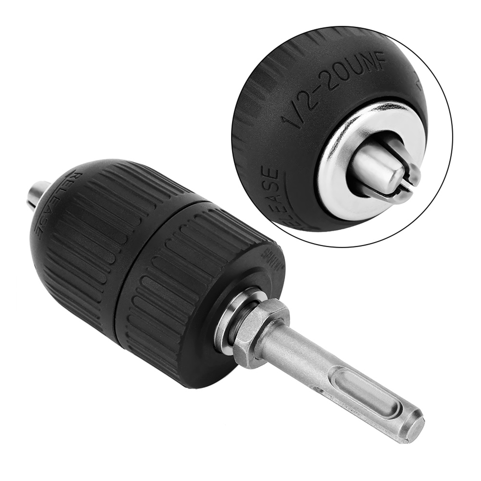 Kunststoff-sds-schlagbohrfutteradapter, 2–13 Mm Dreibackenfutter