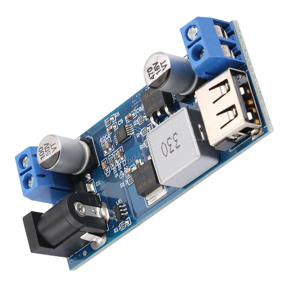 Xh-m249 Dc 5v 6a Abwärtswandler, 12v/24v Auf 5v Netzteil, Usb-lademodul, Hohe Leistung 30w.