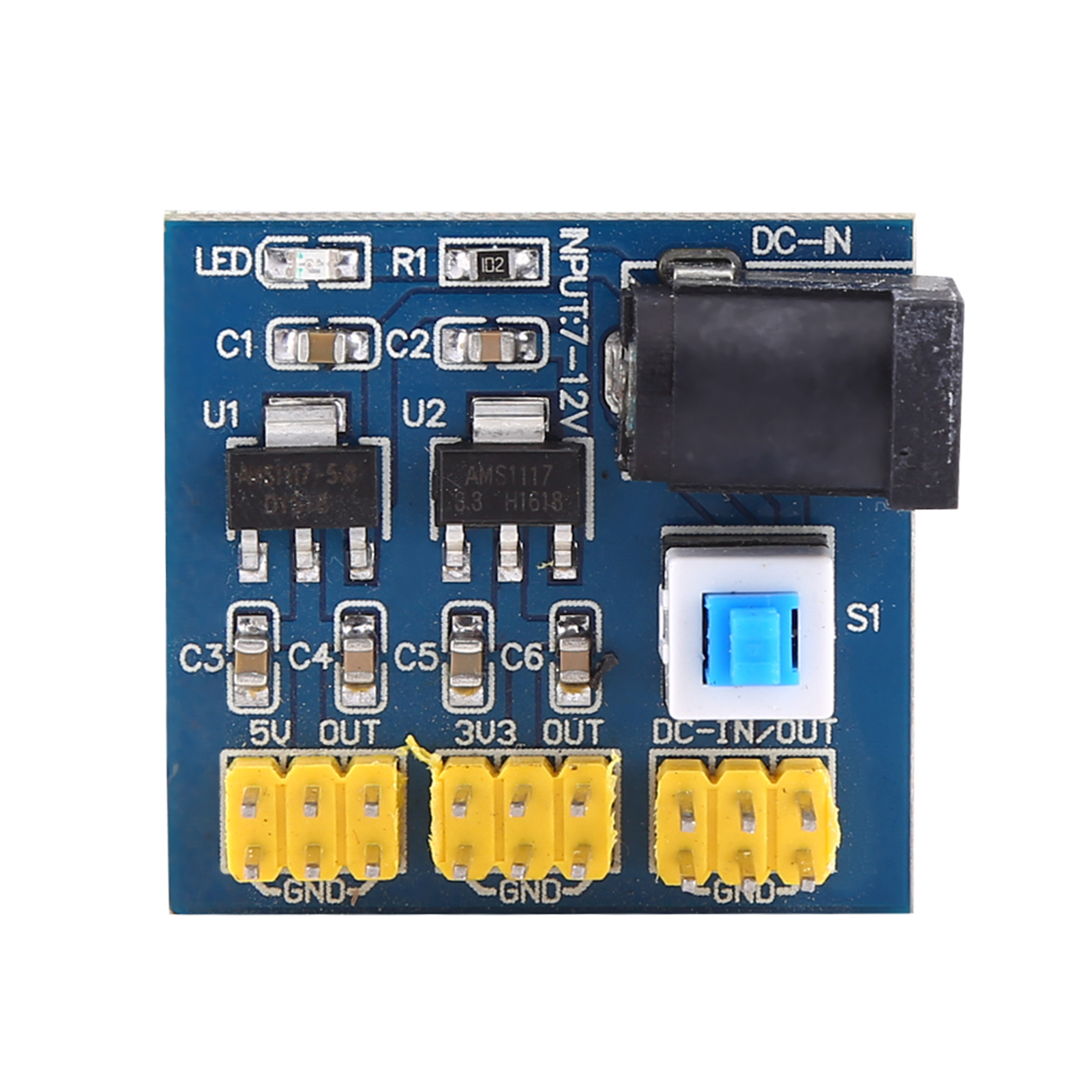 Netzteilmodul, 12v Auf 3,3v/5v/12v Spannungswandlermodul