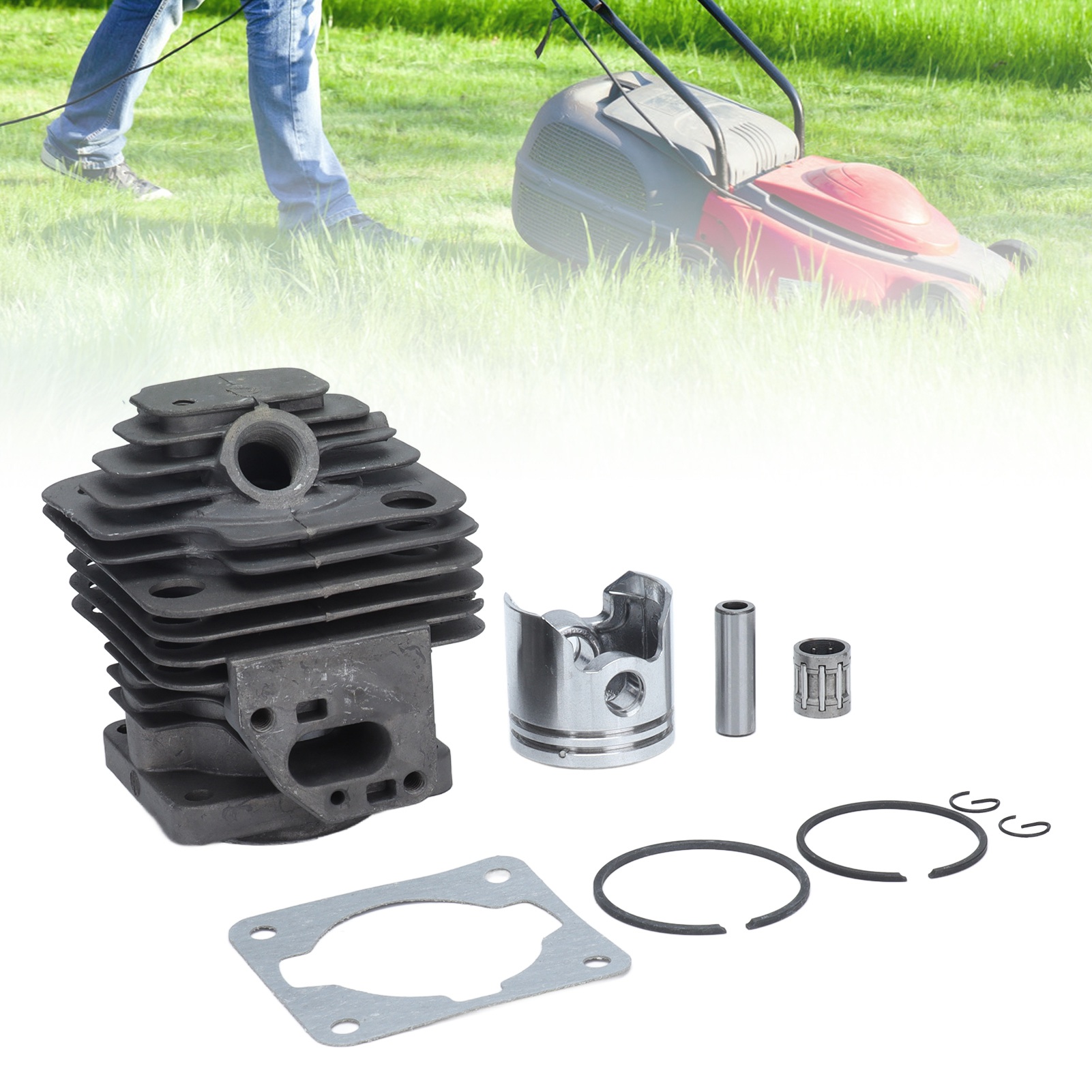Geeignet Für Den 36-mm-kolben-zylinder-satz Für Rasenmäher Tl33/cg330 1e36f