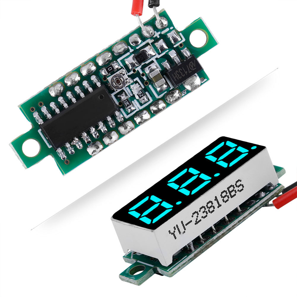 0,28 Zoll Mini-lcd-zweidraht-gleichstrom-digitalvoltmeter