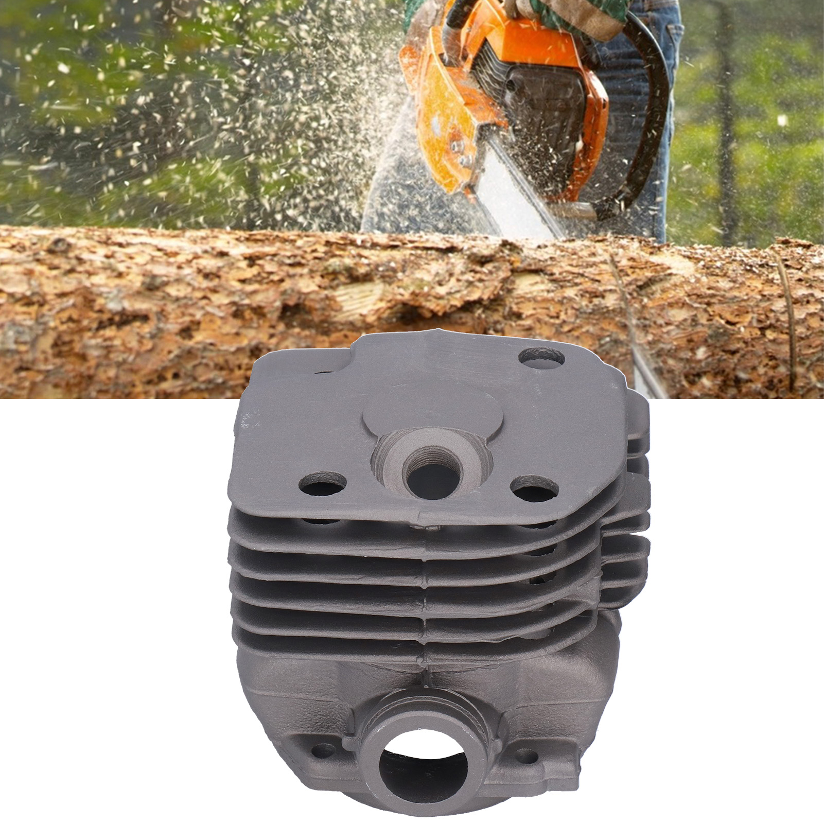 Geeignet Für Husqvarna 362 365 371 372 372xp Kettensägen, Inklusive Zylinder-kurbelwellen-kolbenlager-öldichtung (50 Mm).