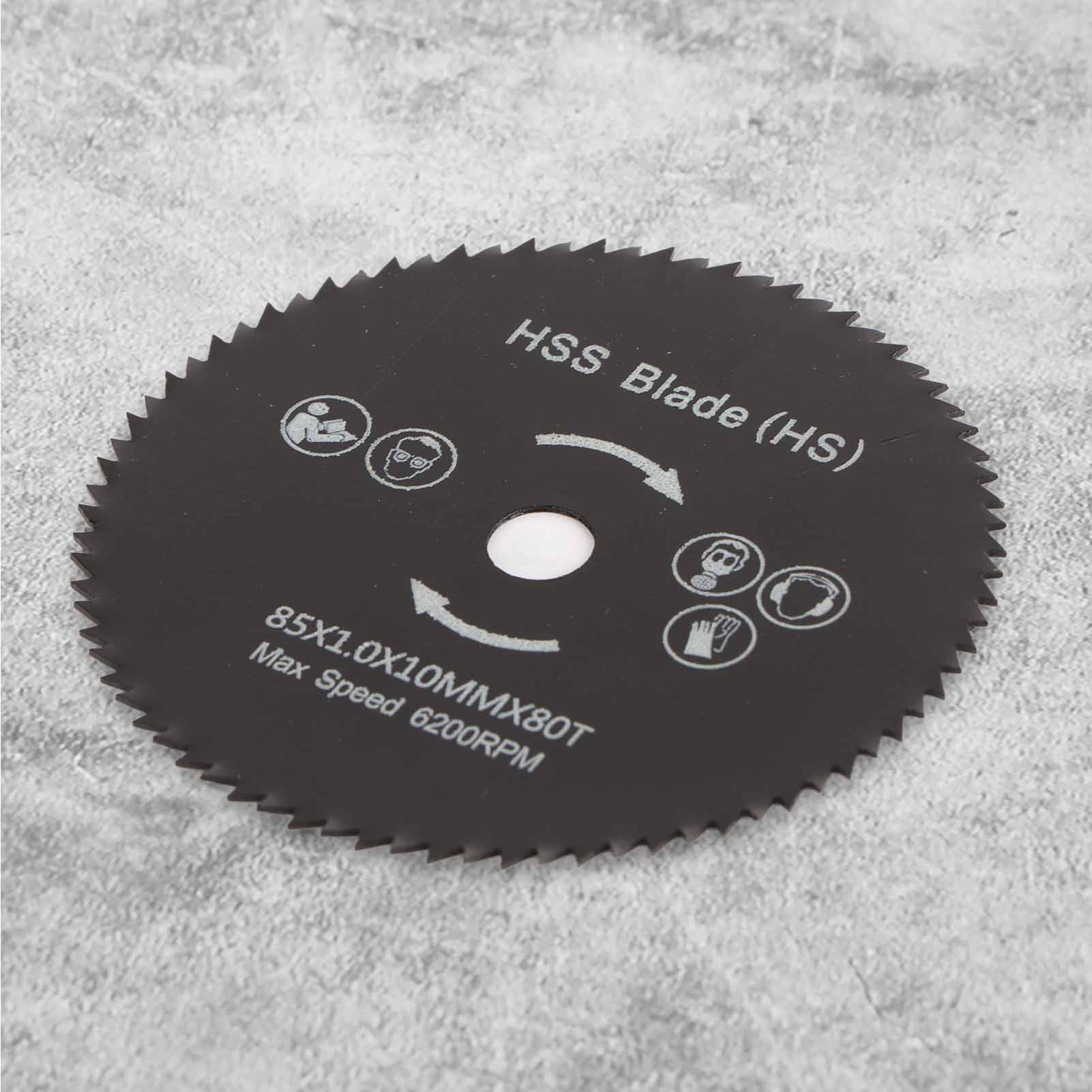 Kreissägeblatt Aus Edelstahl Mit 85 Mm Durchmesser