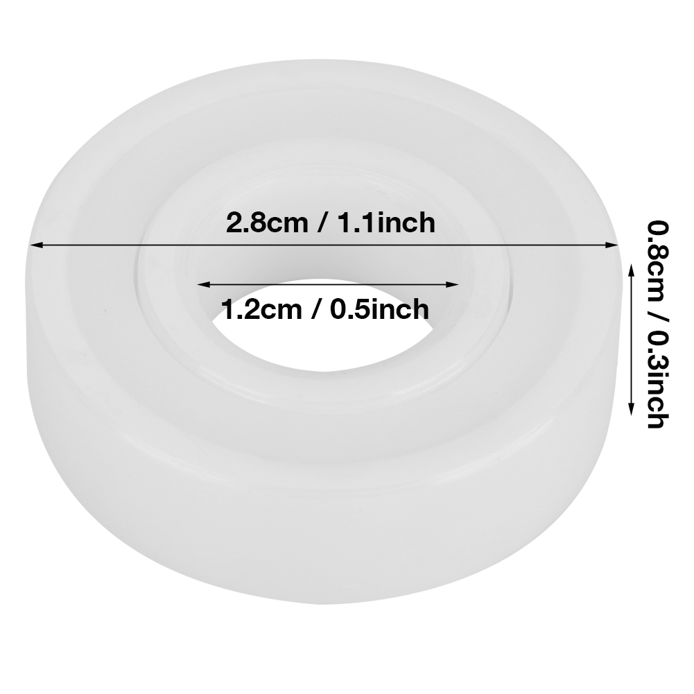 2 Gekapselte Zirkonoxid-vollkeramik-kugellager 6001-2rs, 12 X 28 X 8 Mm